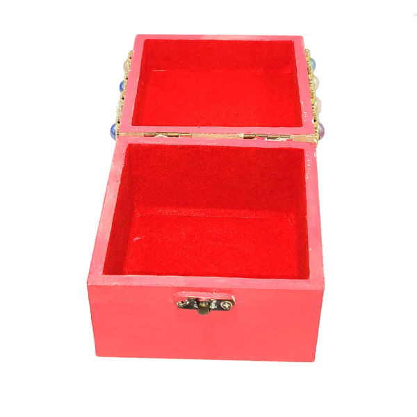 Hand painted Decoupage Jewellery Box - Image 3
