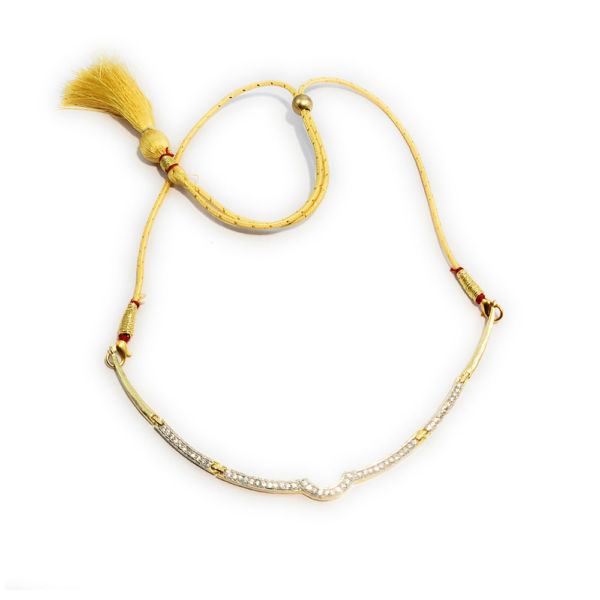 Partywear AD Fashion Necklace and Earring set - Nikita - Image 2