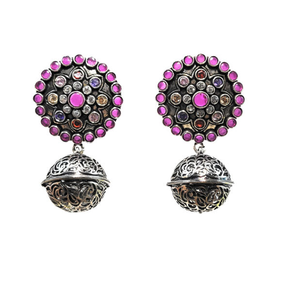 Large Ghungroo earrings