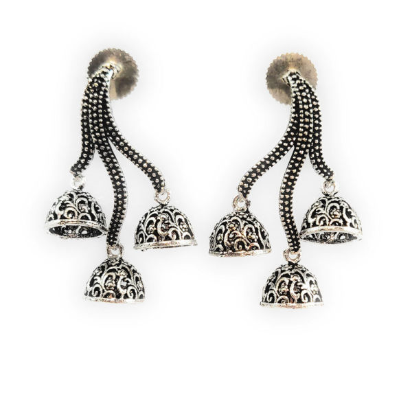 Interchangeable Floral Fashion Earrings Combo - Image 5