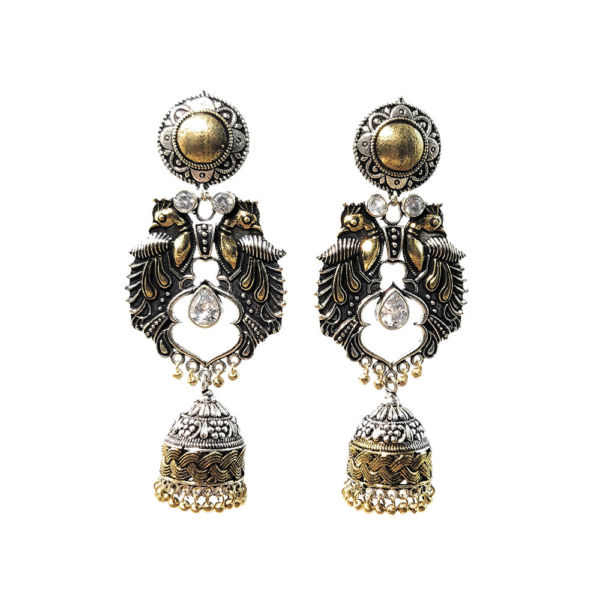 Peacock Pair Design Fashion Earrings