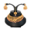 Partywear Traditional Choker and Earring set with Mangtika