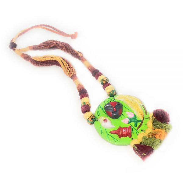 Handmade Terracotta Miniatures Traditional Elements Handmade Necklace - Image 6