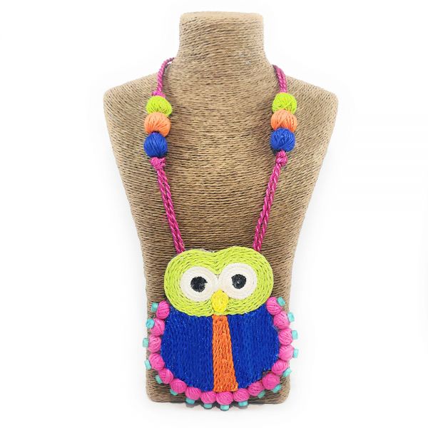 Owl Design Quirky Handmade Necklace for Women