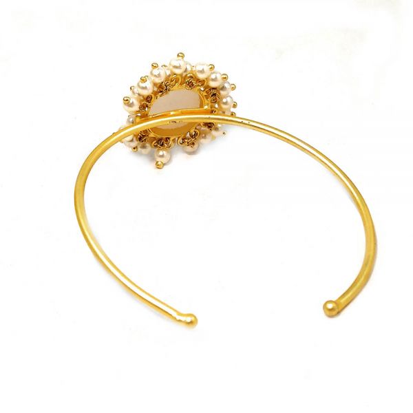 YINLIN Simple Metal Nail Open Cuff Bangle Bracelet India | Ubuy