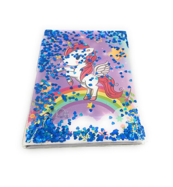 Unicorn Water Sequins Notebook