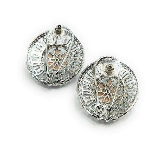 Round AD Stud Earring For Women - Image 4