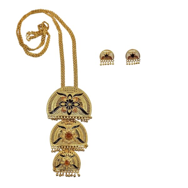 Unique Necklace set with Earrings - Image 2