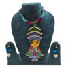 Handcrafted Terracotta Durga Antique Necklace Set with Earrings